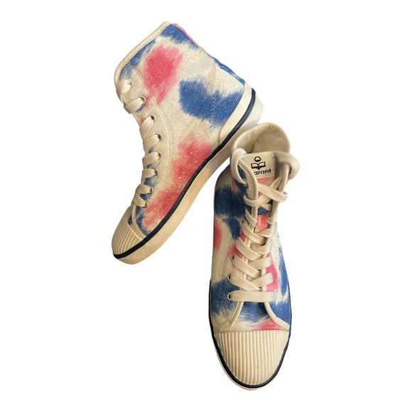 Isabel Marant Benkeen Toweling High Tops Trainers size 7.5 - Picture 1 of 10